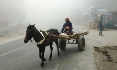 শীতের তীব্রতায় স্থবির কুড়িগ্রামের জনজীবন