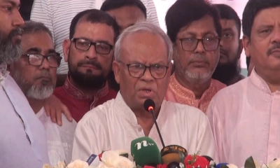 অন্তর্বর্তীকালীন সরকারকে জনস্বার্থে কাজ করার আহ্বান রিজভীর