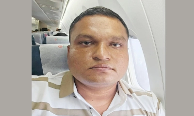 ভুক্তভোগী সাংবাদিক শিহাব খান। ছবি- রূপালী বাংলাদেশ