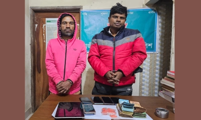 যৌথ বাহিনীর হাতে ইয়াবাসহ দুই মাদক কারবারি গ্রেপ্তার