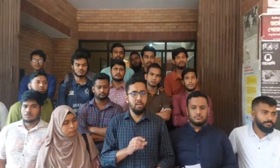 জুলাই হামলায় অভিযুক্ত শিক্ষকদের বিচারসহ জাকসুর পাঁচ দফা দাবি