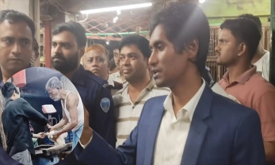 মৃত মুরগি জবাই করে বিক্রি করেন কসাই কালু