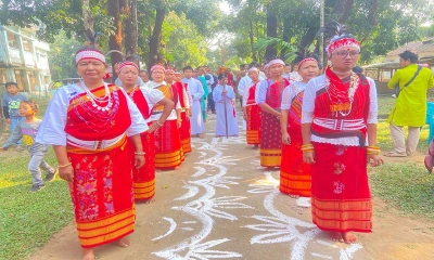 কলমাকান্দায় ওয়ানগালা খ্রীষ্ট রাজার পর্ব উদযাপিত 