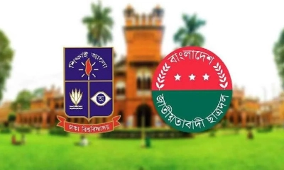 স্থায়ী বহিষ্কার হলেন ঢাবি ছাত্রদলের ৬ নেতা
