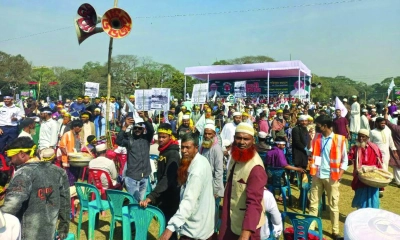 জামায়াত আমিরের জন্য প্রস্তুত ময়মনসিংহের সার্কিট হাউস মাঠ