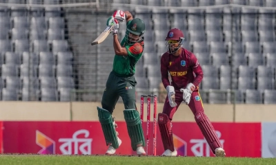 ওয়েস্ট ইন্ডিজকে ২০৮ রানের টার্গেট দিল বাংলাদেশ