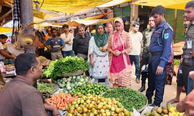 হোসেনপুরে ইউএনওর বাজার মনিটরিং