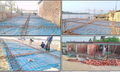 বাঁশখালীতে জলকদর খাল দখল করে পাকা ভবন নির্মাণের হিড়িক 