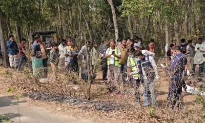 আগুনে পোড়া যুবকের মরদেহ উদ্ধার