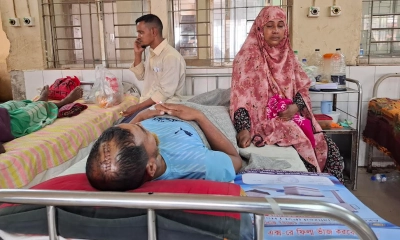 শেরপুরে ছোট ভাইকে কুপিয়ে হত্যাচেষ্টা বড় ভাইয়ের