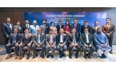 ইউনাইটেড ময়মনসিংহ পাওয়ারের জন্য ব্র্যাক ব্যাংকের ৫০০ কোটি টাকার প্রেফারেন্স শেয়ার ব্যবস্থাপনা