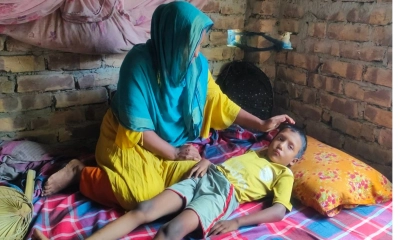 বাঁচতে চায় হৃদরোগে আক্রান্ত  ৯ বছরের হাবিবুল্লাহ