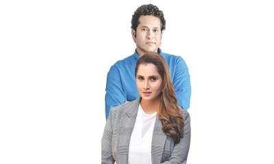 ভারতে শিক্ষা আন্দোলন  সোচ্চার শচীন ও সানিয়া