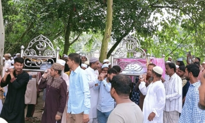 ৬ ঘণ্টার ব্যবধানে দুই ভাইয়ের মৃত্যু, একসঙ্গে জানাজা
