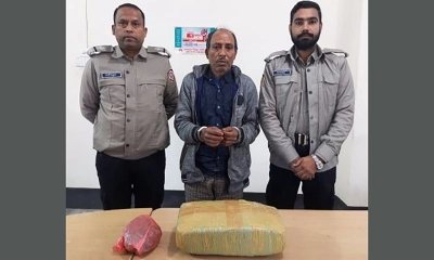 গাঁজাসহ মাদক কারবারি আটক