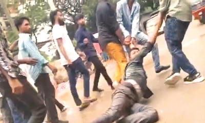 সাংবাদিককে গলা কেটে হত্যা অপর সাংবাদিককে জখম