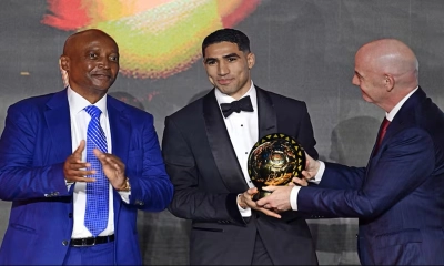 আফ্রিকার বর্ষসেরা ফুটবলার আশরাফ হাকিমি