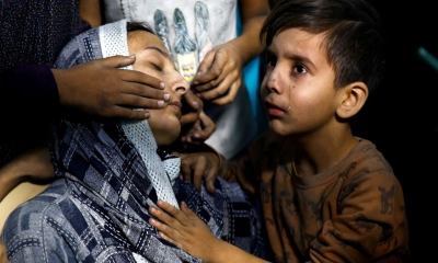 গাজায় নীরব শিশু - যুদ্ধ কেড়ে নিচ্ছে কণ্ঠস্বর