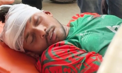 হকি খেলোয়াড় রোমান সরকার। ছবি- সংগৃহীত