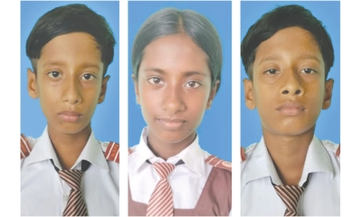 ট্যালেন্টপুলে বৃত্তি পেল তিন যমজ ভাইবোন