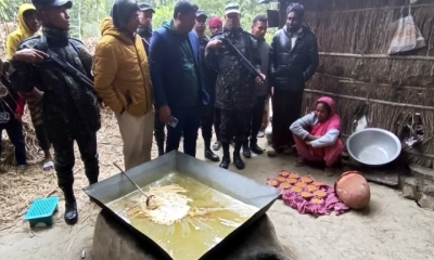 হাজারী গুড়ের দেশে রস ছাড়াই তৈরি হচ্ছিল খেজুর গুড়
