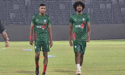 একাদশে হামজা, সুযোগ পেলেন না শমিত