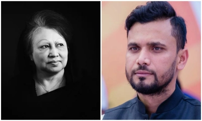 খালেদা জিয়ার মৃত্যুতে মাশরাফির শোক