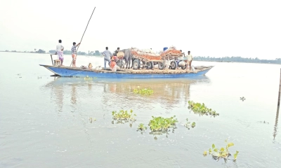 বিপৎসীমার ওপরে তিস্তার পানি