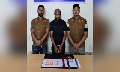  ২৪ মামলার আসামি ‘গাঁজা মনির’ গ্রেপ্তার