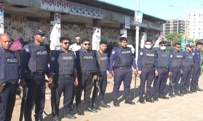 হাসিনার রায় ঘিরে কঠোর নিরাপত্তা ব্যবস্থা, গ্রেপ্তার ১৫