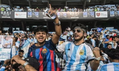 ‘রাজনীতিবিদ নয়, মেসিকে দেখতেই এসেছি’