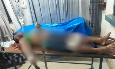 চলন্ত ট্রেনের ছাদ থেকে যুবককে ফেলে দিল ছিনতাইকারীরা