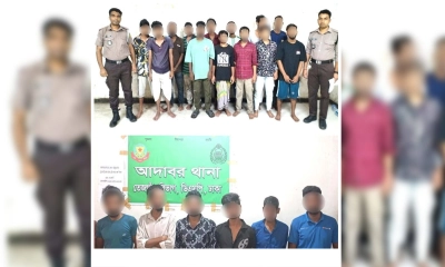 তেজগাঁও বিভাগের অভিযানে বিভিন্ন অপরাধে জড়িত ৫২ জন গ্রেপ্তার