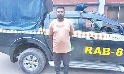 অ্যাম্বুলেন্স আটকে  রাখার ঘটনার মূল  হোতা প্রেপ্তার 