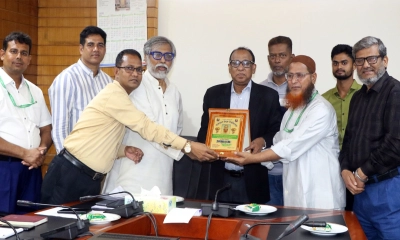 শ্রমের মর্যাদায় গড়া আলী হোসেনের কর্মজীবন আমাদের জন্য অনুপ্রেরণা : বাউবি উপাচার্য