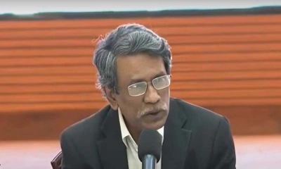 জাতীয় ঐকমত্য কমিশনের সহসভাপতি অধ্যাপক আলী রীয়াজ। ছবি- সংগৃহীত
