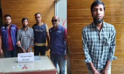 আনোয়ারায় কাঁচি দিয়ে মা-বাবাকে হত্যা: ২৪ ঘণ্টার মধ্যেই ছেলে গ্রেপ্তার