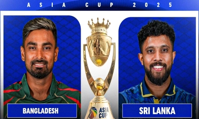শ্রীলঙ্কার বিপক্ষে টস হেরে ব্যাটিংয়ে বাংলাদেশ
