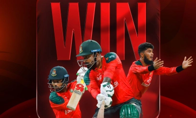 ১৪ বল হাতে রেখেই জিতল বাংলাদেশ