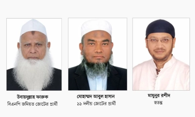 সিলেট-৫ আসনে ত্রিমুখী লড়াইয়ের আভাস