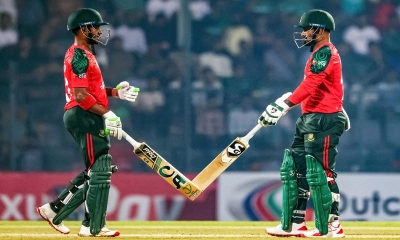 ১০ ওভারে বাংলাদেশের সংগ্রহ ৮৭ রান