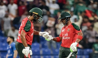 বাঁচা-মরার ম্যাচে আফগানদের ১৫৫ রানের টার্গেট দিল বাংলাদেশ