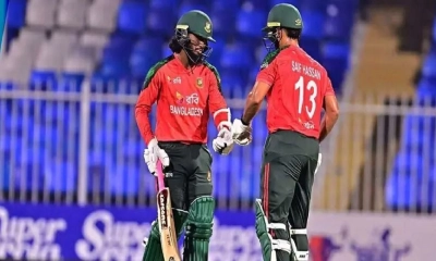 রুদ্ধশ্বাস জয়ে সিরিজ  জিতল বাংলাদেশ। ছবি- সংগৃহীত