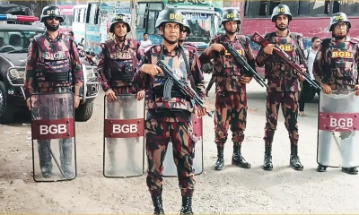 ঈদযাত্রা নির্বিঘ্নে রাজধানীসহ যেসব জায়গায় বিজিবি মোতায়েন