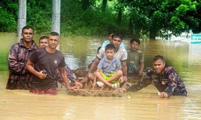 বন্যাকবলিত ১১ জেলায় বিজিবি মোতায়েন, বান্দরবানে ৬ শতাধিক মানুষ উদ্ধার
