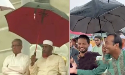 এক ছাতার নিচে বিএনপি জামায়াতের সম্প্রীতি