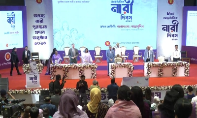 শ্রেষ্ঠ অদম্য নারী পুরস্কার পেলেন খালেদা জিয়াসহ ৬ জন নারী