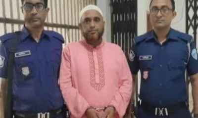 পুলিশ সুপারের কার্যালয়ে তদবিরে এসে গ্রেপ্তার হত্যা মামলার আসামি