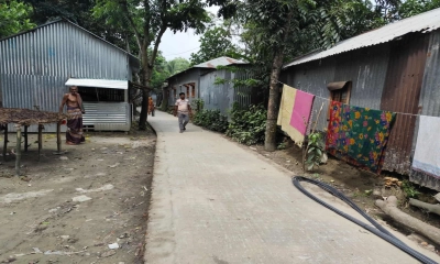 ১১৮ উন্নয়ন প্রকল্পে বদলে  যাচ্ছে গ্রামীণ চিত্র