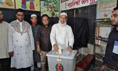 বগুড়া-৬: ভোট দিয়ে জয়ের ব্যাপারে আশা প্রকাশ জামায়াত প্রার্থীর